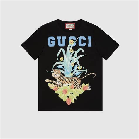 gucci t shirt with two tigers|2022 gucci tiger.